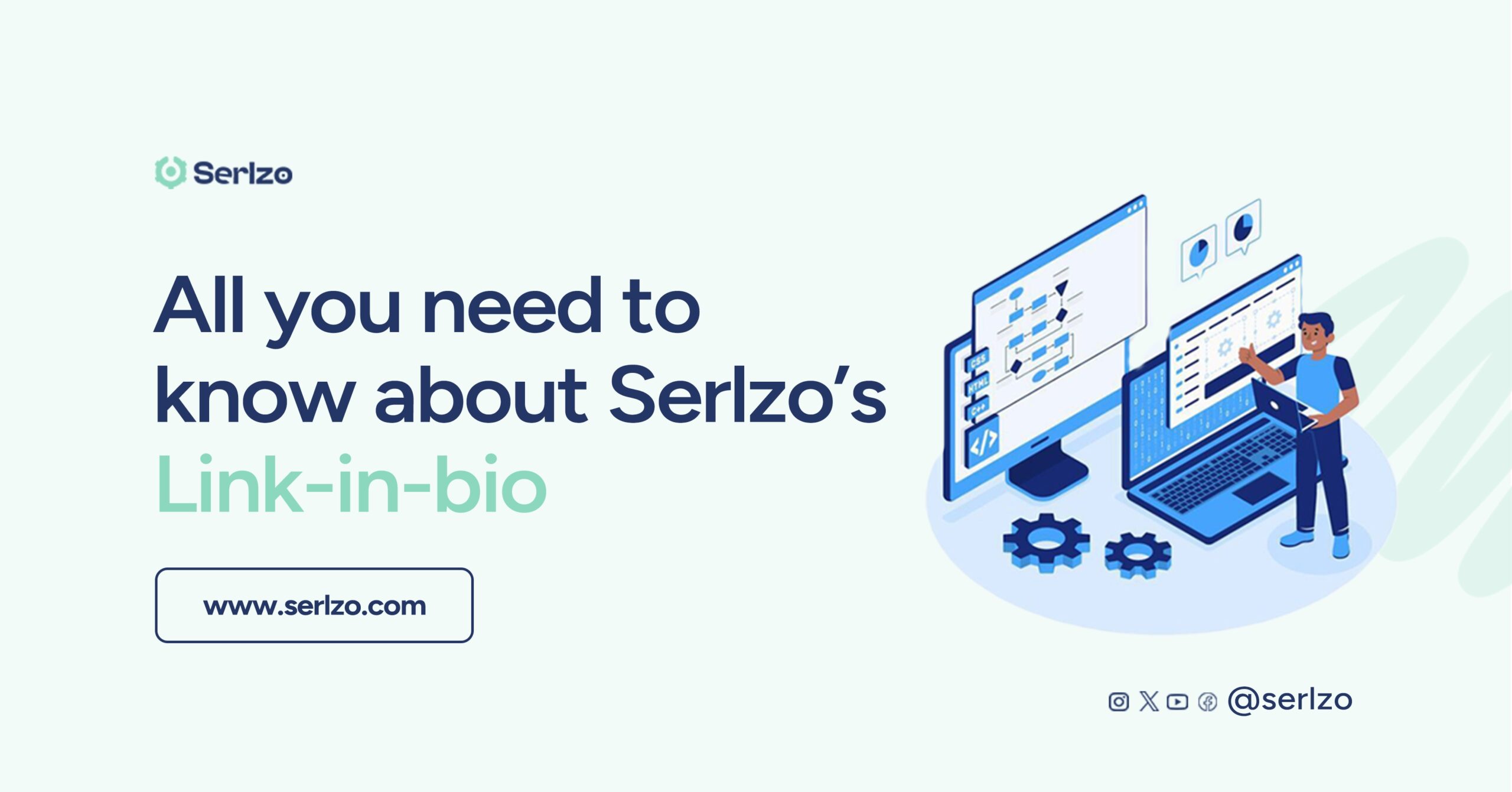 All You Need to Know About Serlzo’s Link-in-Bio Feature